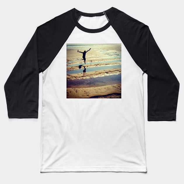 Leap Baseball T-Shirt by robsteadman